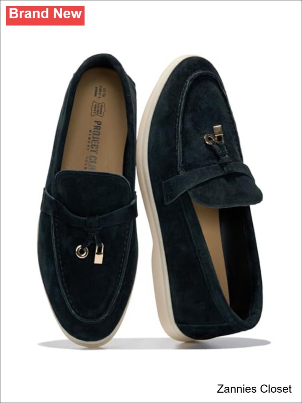 ✨ 100% Genuine Leather Loafers for Women Slip-on Mocc Penny Loafer